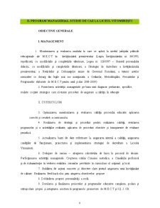 Functia de Organizare si Planificare - Planul Managerial al Liceului Vitomiresti - Pagina 4