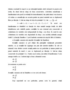 Formalismul Hamiltonian - Pagina 2