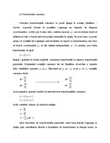 Formalismul Hamiltonian - Pagina 4