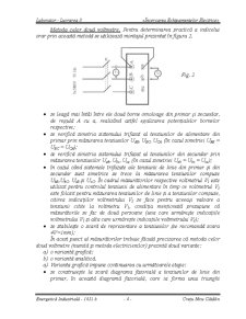 Verificarea Raportului de Transformare și a Indicelui Orar al Transformatorului Electric de Forță - Pagina 4