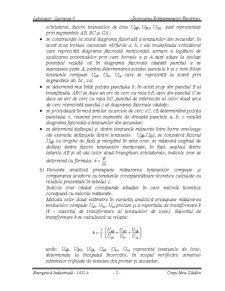Verificarea Raportului de Transformare și a Indicelui Orar al Transformatorului Electric de Forță - Pagina 5