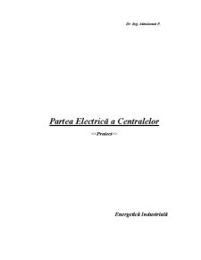 Dimensionarea Circuitelor Electrice Primare de Înaltă Tensiune pentru o Centrală Electrică de pe o Platformă Industrială - Pagina 1