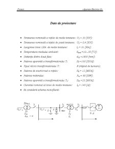 Calculul și alegerea aparatelor de comutație și protecție pentru un sistem de alimentare MT-JT - Pagina 3