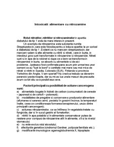 Nutriție nitrozamine - Pagina 1