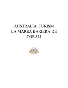 Australia, turism la Marea Barieră de Corali - Pagina 1