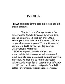 Referat la Epidemiologie - SIDA - Pagina 2