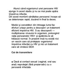 Referat la Epidemiologie - SIDA - Pagina 3