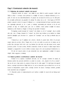 Contractul Colectiv de Muncă la Nivel de Unitate - Pagina 1