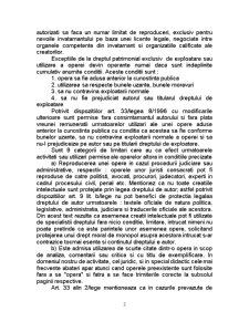 Limitele legale ale exercitării dreptului de autor - Pagina 3