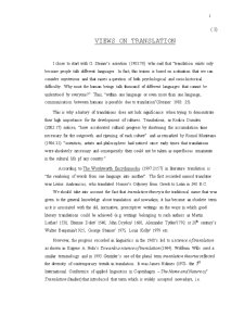 Views on Translation - Pagina 1