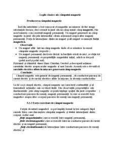 Legile Clasice ale Câmpului Magnetic - Pagina 1