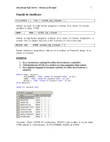 Funcții SQL - Pagina 5