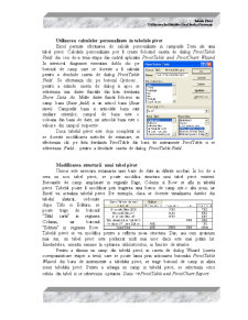 Microsoft Excel - Tabele Pivot - Goal Seek și Scenario - Pagina 5