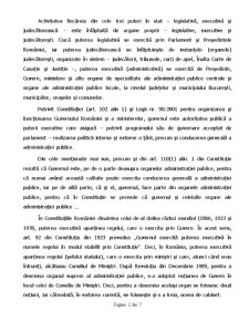 Rolul și Locul Guvernului în Sistemul Administrației Publice și a Statului Român Contemporan - Pagina 2