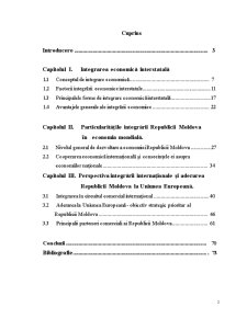 Integrarea Economică Internațională și Formele ei de Manifestare - Pagina 2