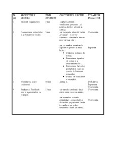 Plan de lecție - Pagina 1