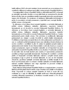 Etapele Principale de Stabilire a Serviciului Diplomatic Moldovenesc - Pagina 2