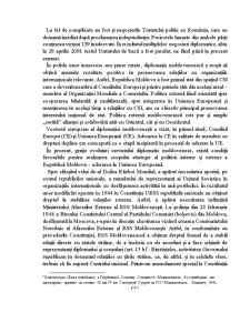 Etapele Principale de Stabilire a Serviciului Diplomatic Moldovenesc - Pagina 3