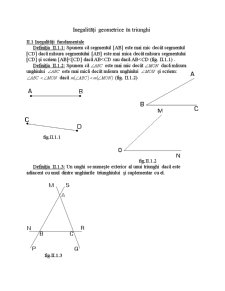 Inegalități Geometrice în Triunghi - Pagina 1