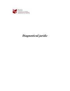 Diagnosticul Juridic - Pagina 1