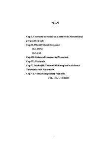 Tratatul de la Maastricht - Pagina 1