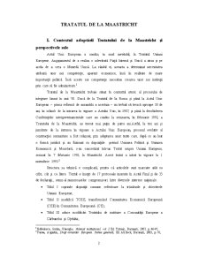Tratatul de la Maastricht - Pagina 2