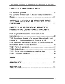 Racordarea sistemului de transporturi al României la cel european - Pagina 4