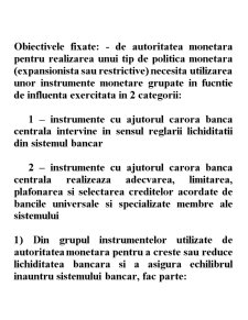 Strategii și Politici Monetare - Pagina 22