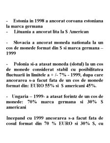 Strategii și Politici Monetare - Pagina 52