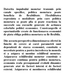 Strategii și Politici Monetare - Pagina 71