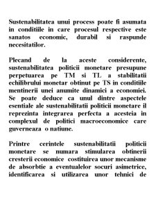 Strategii și Politici Monetare - Pagina 73