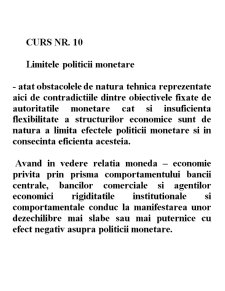 Strategii și Politici Monetare - Pagina 77
