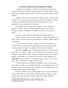 Analiza Comparativă a Moștenirii Testamentare și Moștenirii Legale - Pagina 5