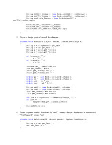 Program facturare cu interfață în Java - Pagina 3