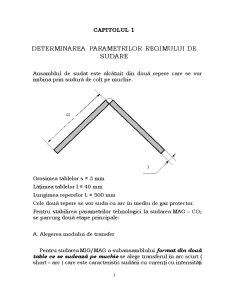 Proiectarea instalației mecanizate pentru realizarea prin sudare a unui reper - Pagina 3