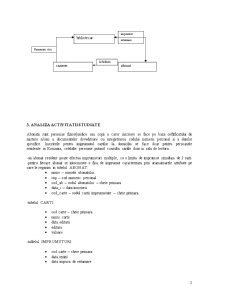 Sistem informațional de gestiune a bazelor de date - Pagina 3