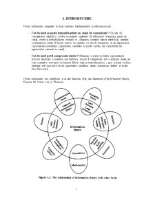 Cursuri teoria transmisiunii informației - Pagina 1