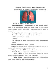 Diagnosticul imagistic al aparatului respirator - Pagina 1