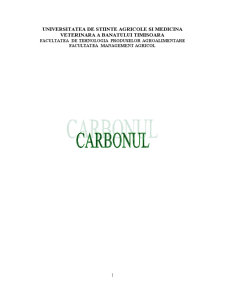 Carbonul - Pagina 1