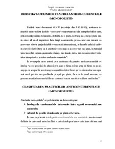 Practici Anticoncurentiale - Pagina 2