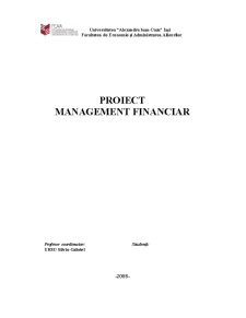 Management Financiar SC Pro&Cons Invest SRL - Pagina 1