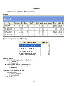 Baze de Date și Programare - Visual Fox Pro - Pagina 5