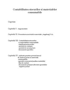 Contabilitatea Stocurilor și Materialelor Consumabile - Pagina 3