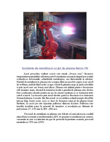 Metalizarea prin pulverizare termică - thermal spray coating - Pagina 5