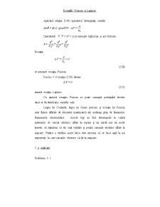 Ecuațiile Poisson și Laplace - Pagina 1