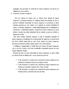 Contractul de muncă pe durată determinată - Pagina 5