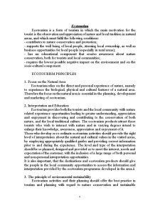 Analiză comparativă privind dezvoltarea agroturismului și ecoturismului - studiu de caz - crearea unor pachete de servicii eco-agroturistice specifice - Pagina 4