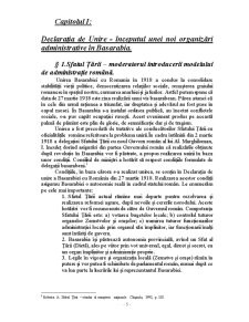 Organizarea administrativă a Basarabiei în componenența Regatului Român - etapele principale de ajustare a sistemului administrativ din Basarabia la modelul românesc - Pagina 5