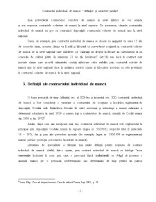 Contractul Individual de Muncă - Definiție și Caractere Juridice - Pagina 5