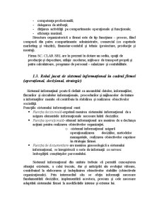 SC Clar SRL Iași - proiectarea sistemului informațional al compartimentului vânzări - Pagina 5
